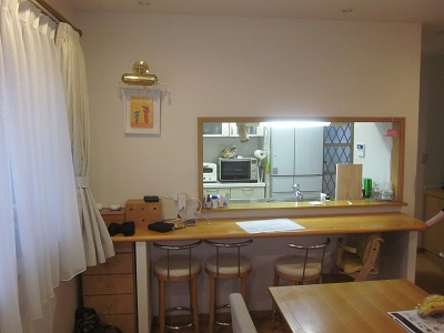 リビング側 施工前